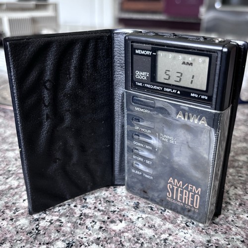 Vtg aiwa d10 pocket am - aiwa, cr-d10